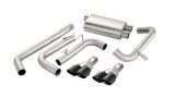 Corsa 1998-2002 Chevrolet Camaro Convertible Z28 5.7L V8 LS1 Black Tip Sport Cat-Back Exhaust thumbnail 5