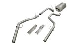Corsa 2009-2019 -14 Dodge Ram Quad Cab/Short Bed 1500 4.7L V8 Polished Sport Cat-Back Exhaust thumbnail 3