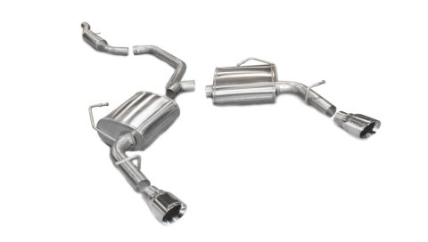 Corsa 2011-2014 Chrysler 200/Dodge Avenger V6 Polished Sport Cat-Back Exhaust thumbnail 1