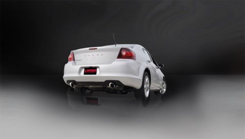 Corsa 2011-2014 Chrysler 200/Dodge Avenger V6 Polished Sport Cat-Back Exhaust thumbnail 3
