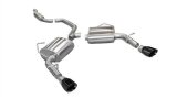 Corsa 2011-2014 Chrysler 200/Dodge Avenger V6 Black Sport Cat-Back Exhaust thumbnail 2