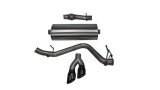 Corsa 14-19 GMC Sierra/Chevy Silv 1500 Reg. Cab/Std. Bed 5.3L V8 Black Sport Single Side CB Exhaust thumbnail 4