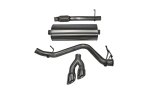 Corsa 14-19 GMC Sierra/Chevy Silv 1500 Reg. Cab/Long Bed 5.3L V8 Polished Single Side CB Exhaust thumbnail 6