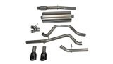 Corsa 2014-2019 C Sierra/Chevy Silv 1500 Crew Cab/Short Bed 5.3L V8 Black Sport Dual Rear CB Exhaust thumbnail 5