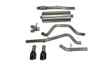 Corsa 2014-2019 C Sierra/Chevy Silv 1500 Crew Cab/Short Bed 5.3L V8 Black Sport Dual Rear CB Exhaust thumbnail 6