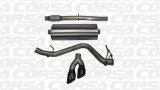 Corsa 14-19 GMC Sierra/Chevy Silv 1500 Crew Cab/Short Bed 5.3L V8 Black Sport Single Side CB Exhaust thumbnail 3