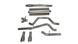 Corsa 14-19 GMC Sierra/Chevy Silv 1500 Crew Cab/Std. Bed 5.3L V8 Polished Sport Dual Rear CB Exhaust thumbnail 6