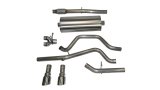 Corsa 14-19 GMC Sierra/Chevy Silv 1500 Crew Cab/Std. Bed 5.3L V8 Polished Sport Dual Rear CB Exhaust thumbnail 7