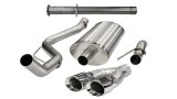 Corsa 2011-2014 Ford F-150 Raptor 6.2L V8 133in Wheelbase Polished Xtreme Cat-Back Exhaust thumbnail 2