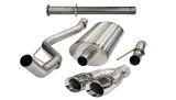 Corsa 2011-2014 Ford F-150 Raptor 6.2L V8 133in Wheelbase Polished Xtreme Cat-Back Exhaust thumbnail 4