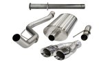 Corsa 2011-2014 Ford F-150 Raptor 6.2L V8 133in Wheelbase Polished Xtreme Cat-Back Exhaust thumbnail 5