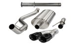 Corsa 2011-2014 Ford F-150 Raptor 6.2L V8 133in Wheelbase Black Xtreme Cat-Back Exhaust thumbnail 2