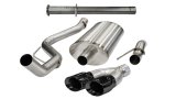 Corsa 2011-2014 Ford F-150 Raptor 6.2L V8 133in Wheelbase Black Xtreme Cat-Back Exhaust thumbnail 5
