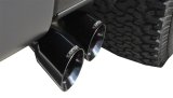 Corsa 2011-2014 Ford F-150 Raptor 6.2L V8 145in Wheelbase Black Xtreme Cat-Back Exhaust thumbnail 2