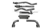 Corsa 12-14 BMW 335i Sedan AWD F30 3in Polished Touring Dual Rear Single 3.5in Tip Cat-Back thumbnail 1