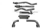 Corsa 12-14 BMW 335i Sedan AWD F30 3in Polished Touring Dual Rear Single 3.5in Tip Cat-Back thumbnail 4