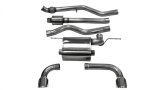 Corsa 12-14 BMW 335i Sedan AWD F30 3in Polished Touring Dual Rear Single 3.5in Tip Cat-Back thumbnail 6