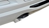 Corsa 12-14 BMW 335i Sedan AWD F30 3in Polished Touring Dual Rear Single 3.5in Tip Cat-Back thumbnail 9