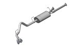 Corsa 2011-2021 Toyota Tundra Double Cab/Crew Max 5.7L V8 Black Sport Cat-Back Exhaust thumbnail 1