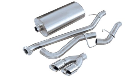 Corsa 1999-2006 GMC Sierra Reg. Cab/Short Bed 1500 4.8L V8 Polished Sport Cat-Back Exhaust thumbnail 4