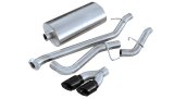 Corsa 1999-2006 GMC Sierra Reg. Cab/Short Bed 1500 4.8L V8 Black Sport Cat-Back Exhaust thumbnail 2