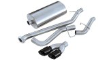 Corsa 1999-2006 GMC Sierra Reg. Cab/Short Bed 1500 4.8L V8 Black Sport Cat-Back Exhaust thumbnail 3