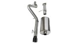Corsa 2006-2008 Chevrolet Trailblazer SS 6.0L V8 Black Sport Cat-Back Exhaust thumbnail 4