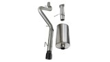 Corsa 2006-2008 Chevrolet Trailblazer SS 6.0L V8 Black Sport Cat-Back Exhaust thumbnail 6