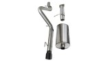 Corsa 2006-2008 Chevrolet Trailblazer SS 6.0L V8 Black Sport Cat-Back Exhaust thumbnail 7
