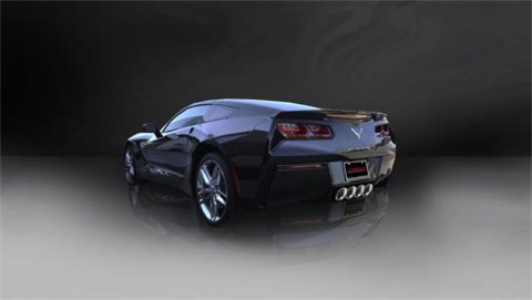 Corsa 2014-2019 Corvette C7 Coupe 6.2L V8 AT/MT 2.75in Valve-Back Dual Rear Exit Polished Xtreme Exh thumbnail 7