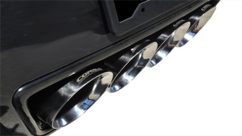 Corsa 2014-2019 Corvette C7 Coupe 6.2L V8 AT/MT 2.75in Valve-Back Dual Rear Exit Polished Xtreme Exh thumbnail 8