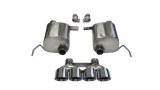 Corsa 2014-2019 Corvette C7 Coupe 6.2L V8 AT/MT 2.75in Valve-Back Dual Rear Exit Polished Sport Exht thumbnail 1
