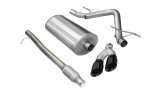 Corsa 2010-2013 Chevrolet Silverado Crew Cab/Short Bed 1500 4.8L V8 Black Sport Cat-Back Exhaust thumbnail 6