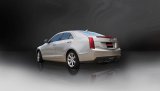 Corsa 2013-2019 Cadillac ATS Sedan 2.0L A/T Black Sport Dual Rear Cat-Back Exhaust thumbnail 2