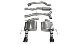 Corsa 2013-2019 Cadillac ATS Sedan 2.0L A/T Black Sport Dual Rear Cat-Back Exhaust thumbnail 4
