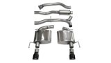 Corsa 2013-2019 Cadillac ATS Sedan 2.0L A/T Black Sport Dual Rear Cat-Back Exhaust thumbnail 5