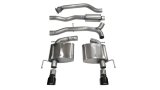 Corsa 2013-2019 Cadillac ATS Sedan 2.0L A/T Black Sport Dual Rear Cat-Back Exhaust thumbnail 6
