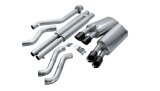 Corsa 1992-1995 Chevrolet Corvette C4 5.7L V8 LT1 Sport Cat-Back Exhaust w/ Twin 3.5in Black Tips thumbnail 8
