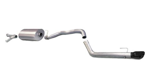 Corsa 2008-2017 Toyota Sequoia 5.7L V8 Touring Cat-Back Exhaust w/Black 4in Tip thumbnail 1