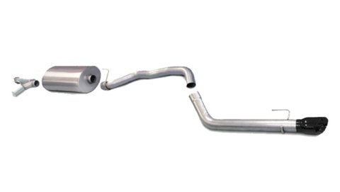 Corsa 2008-2017 Toyota Sequoia 5.7L V8 Touring Cat-Back Exhaust w/Black 4in Tip thumbnail 3