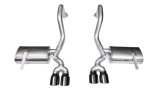 Corsa 1997-2004 Chevrolet Corvette C5 Z06 5.7L V8 Xtreme Axle-Back Exhaust w/ Black Tips thumbnail 4
