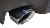 Corsa 2008-2015 Mitsubishi Lancer Evolution X Sedan 2.0L Polished Sport Dual Rear Cat-Back Exhaust thumbnail 4