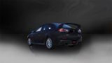 Corsa 2008-2015 Mitsubishi Lancer Evolution X Sedan 2.0L Black Sport Dual Rear Cat-Back Exhaust thumbnail 2