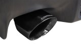 Corsa 2008-2015 Mitsubishi Lancer Evolution X Sedan 2.0L Black Sport Dual Rear Cat-Back Exhaust thumbnail 3