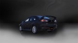 Corsa 2008-2015 Mitsubishi Lancer Evolution X Sedan 2.0L Black Sport Dual Rear Cat-Back Exhaust thumbnail 4