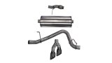Corsa 2015-2020 Chevy Tahoe/GMC Yukon Cat-Back Exhaust Sport 3in Single Side Twin Black 4in Tips thumbnail 3