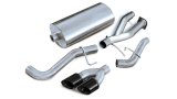 Corsa 2002-2006 Cat-Back Exhaust w/Black Twin 4in Tips 02-06 Cadillac Escalade 6.0L V8 thumbnail 3