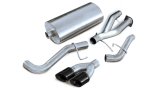 Corsa 2002-2006 Cat-Back Exhaust w/Black Twin 4in Tips 02-06 Cadillac Escalade 6.0L V8 thumbnail 4