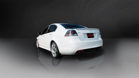 Corsa 2008-2009 Pontiac G8 GXP 6.0L V8 Sport Cat-Back w/ Dual 3in Black Tips thumbnail 6