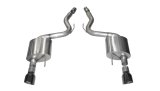 Corsa 2015-2017 Ford Mustang GT 5.0 3in Axle Back Exhaust Black Dual 4.5in Tip Sport thumbnail 3